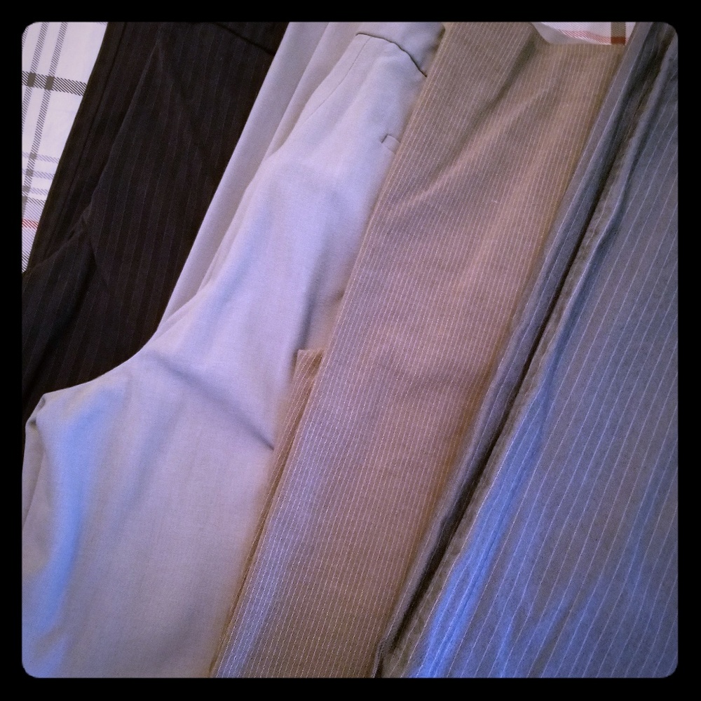 4 pair Womans dress pants